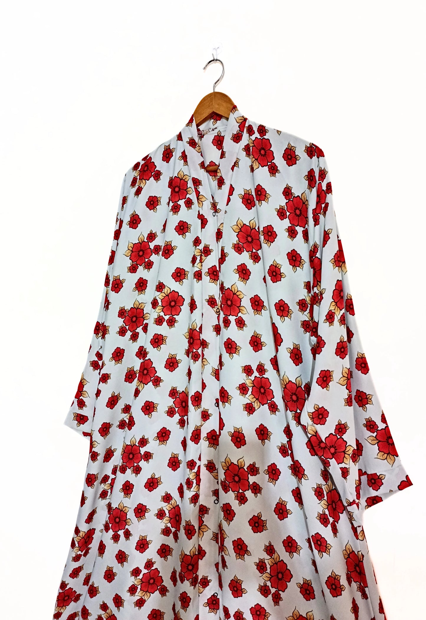 Ruby Charm Front Open Abaya