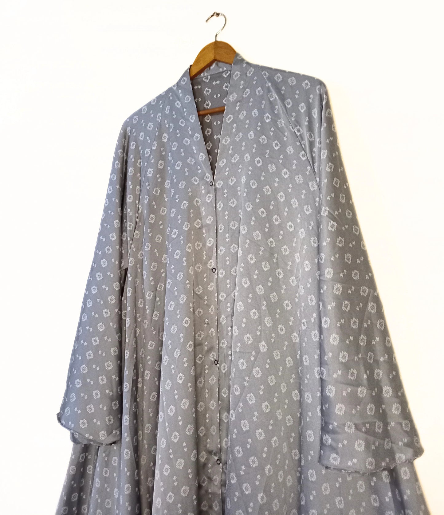 Cloudstone Front Open Long Flair Abaya