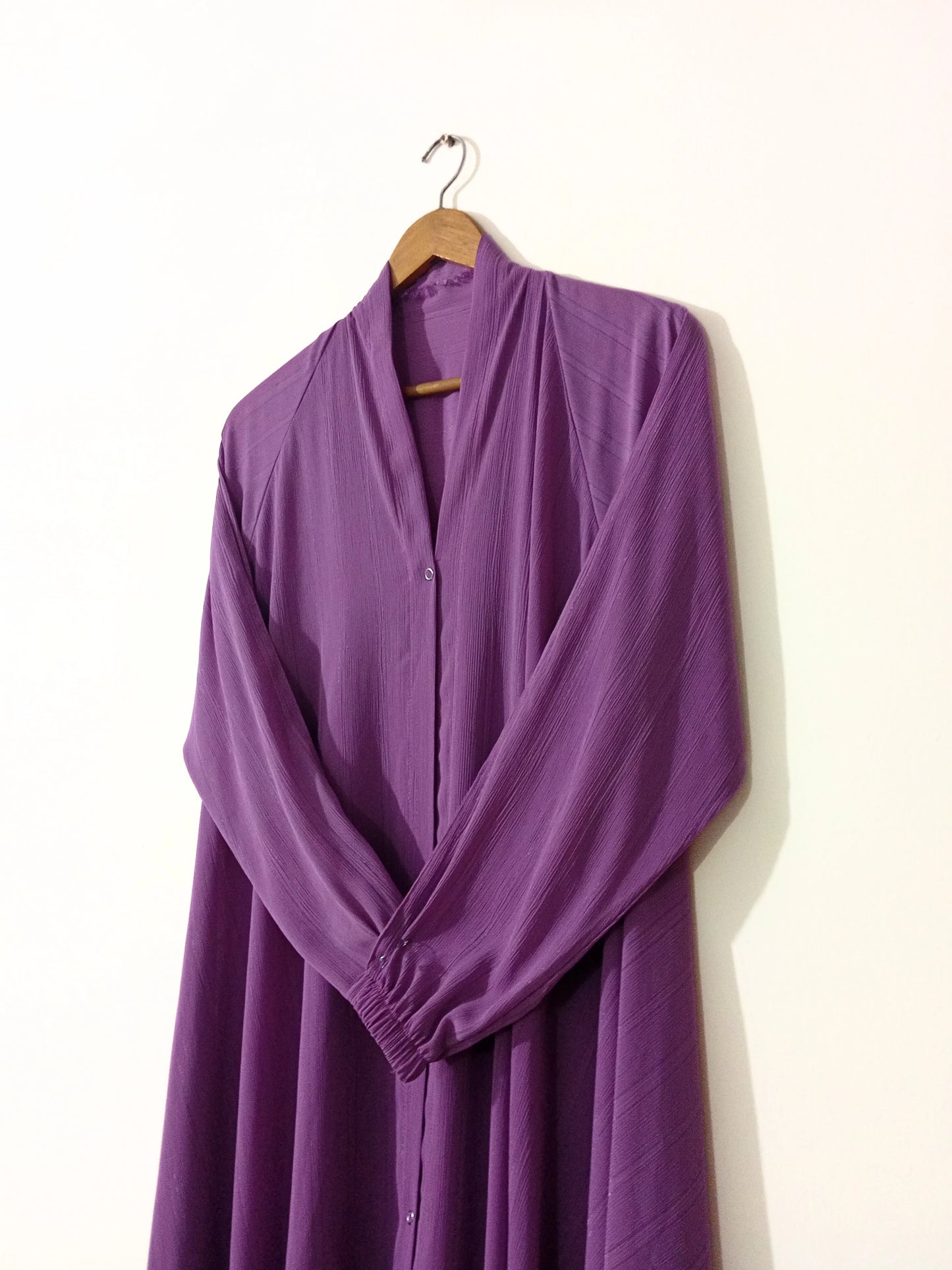 Purple Lilac Zarri Abaya