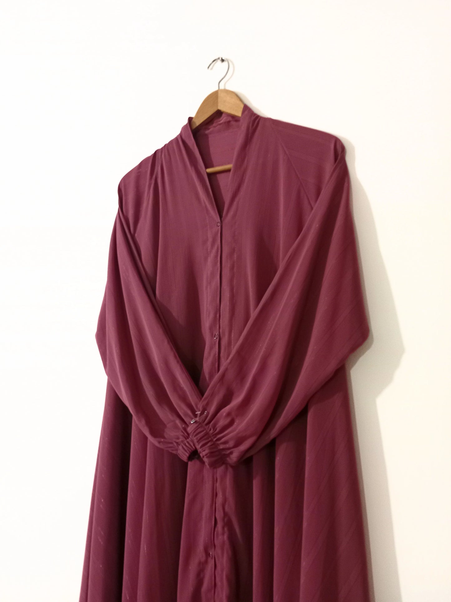 Marsala Colour Zarri Abaya