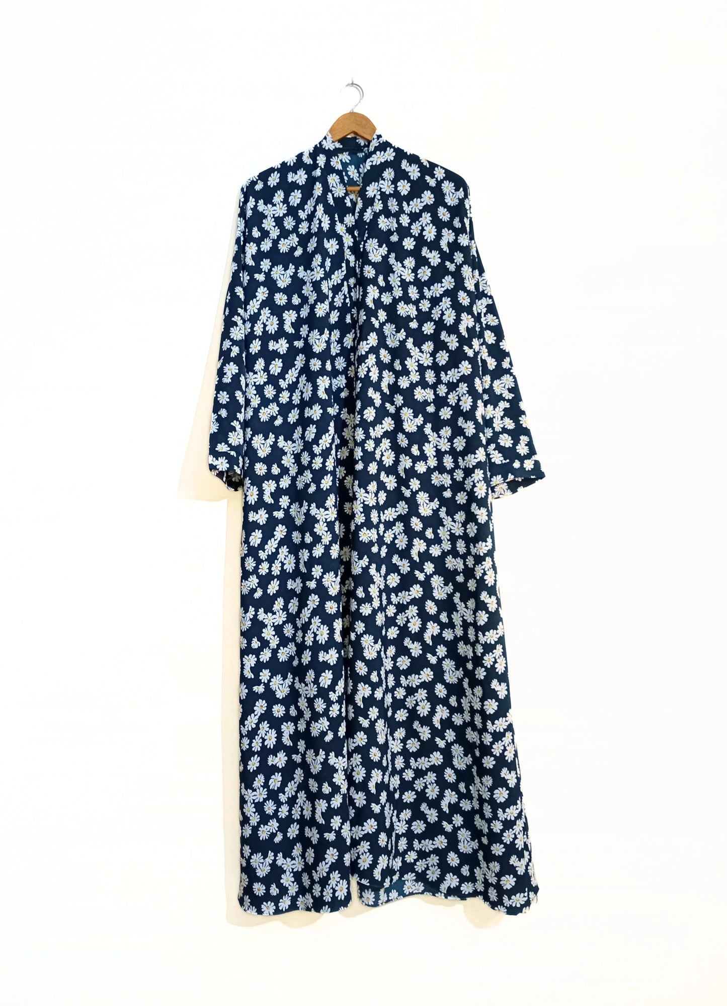 Blooming Daisy Front Open Abaya
