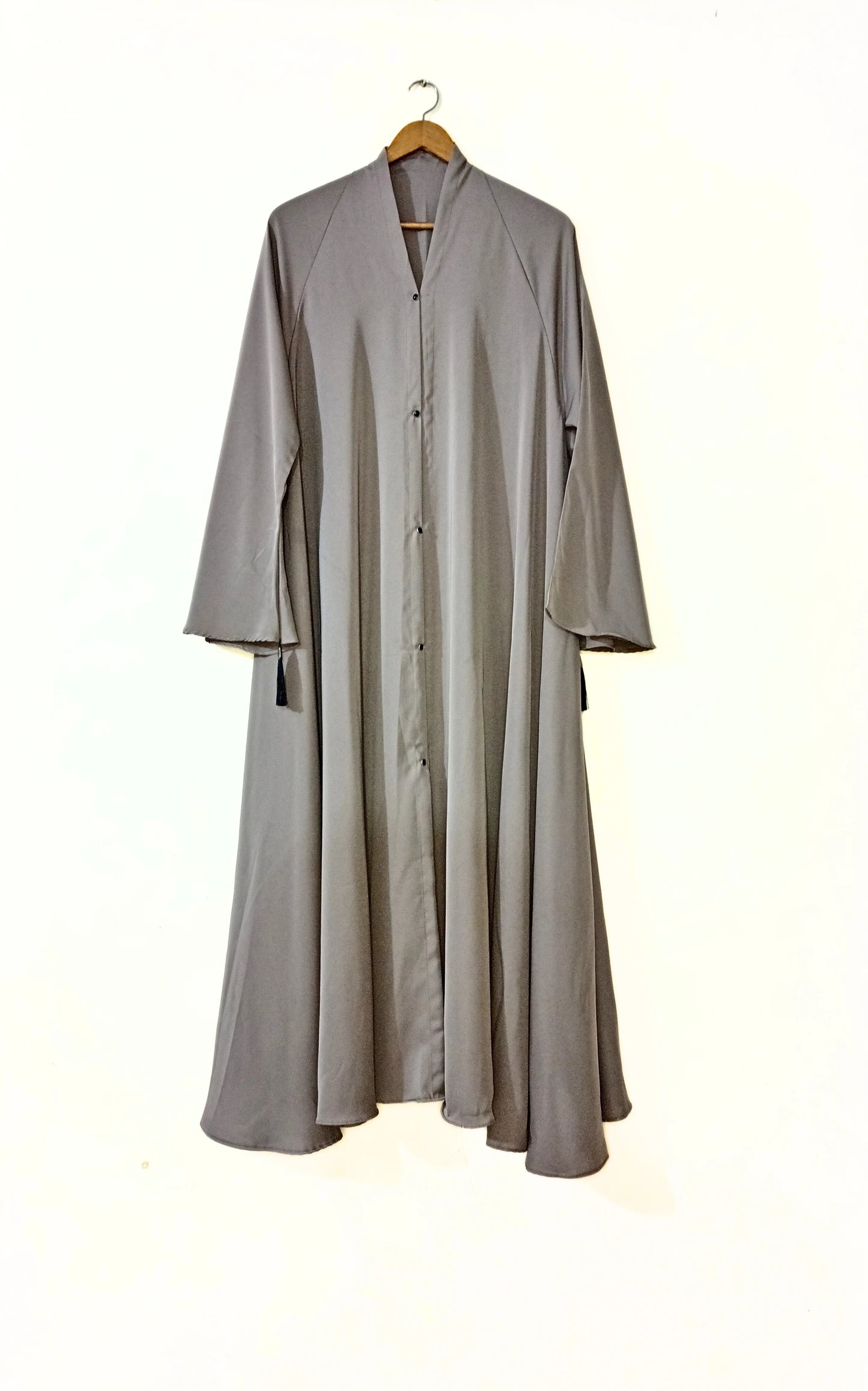 Moonstone Front Open Long Flair Nidha Abaya