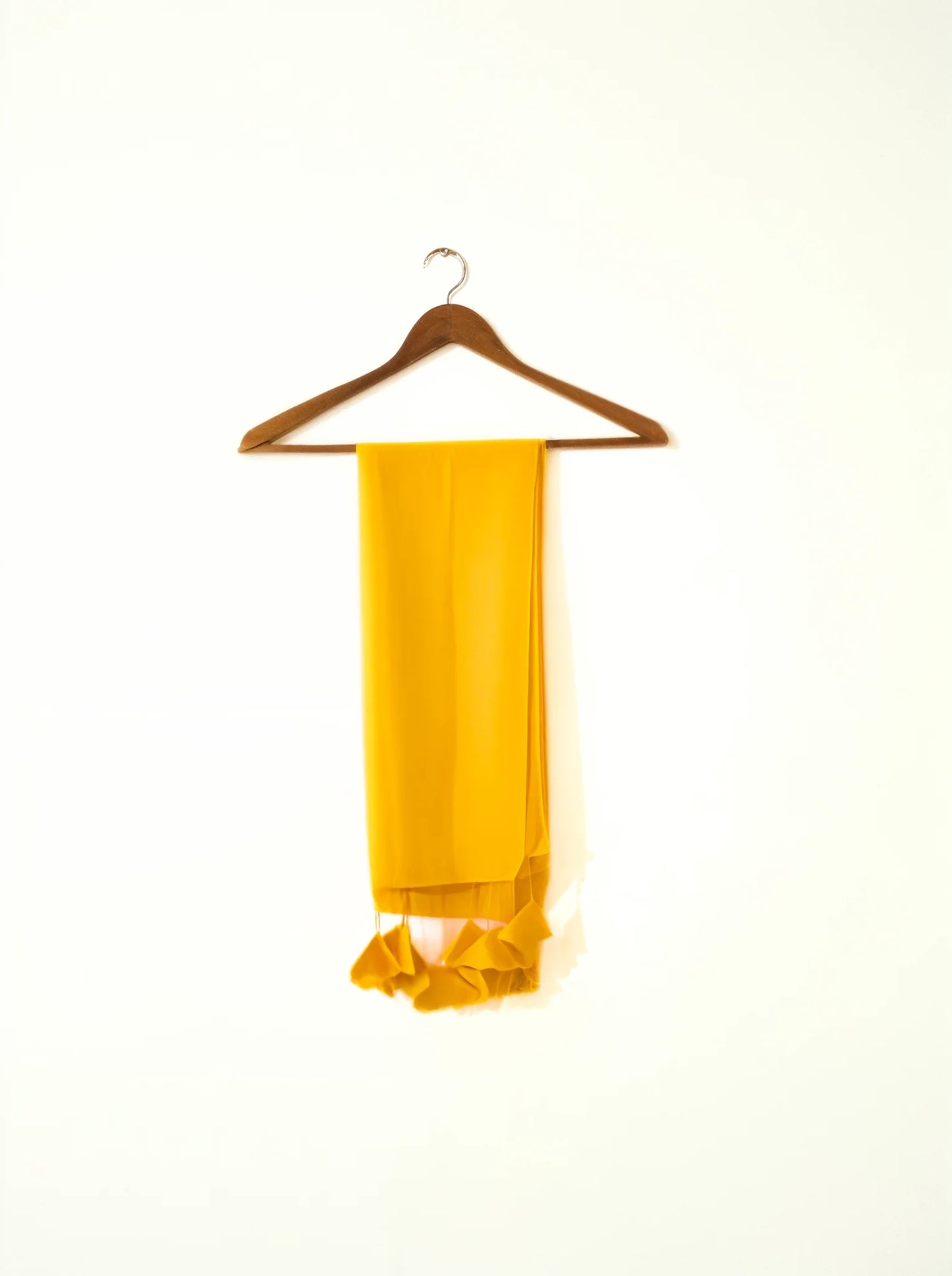 Georgette Chiffon Yellow Hijab