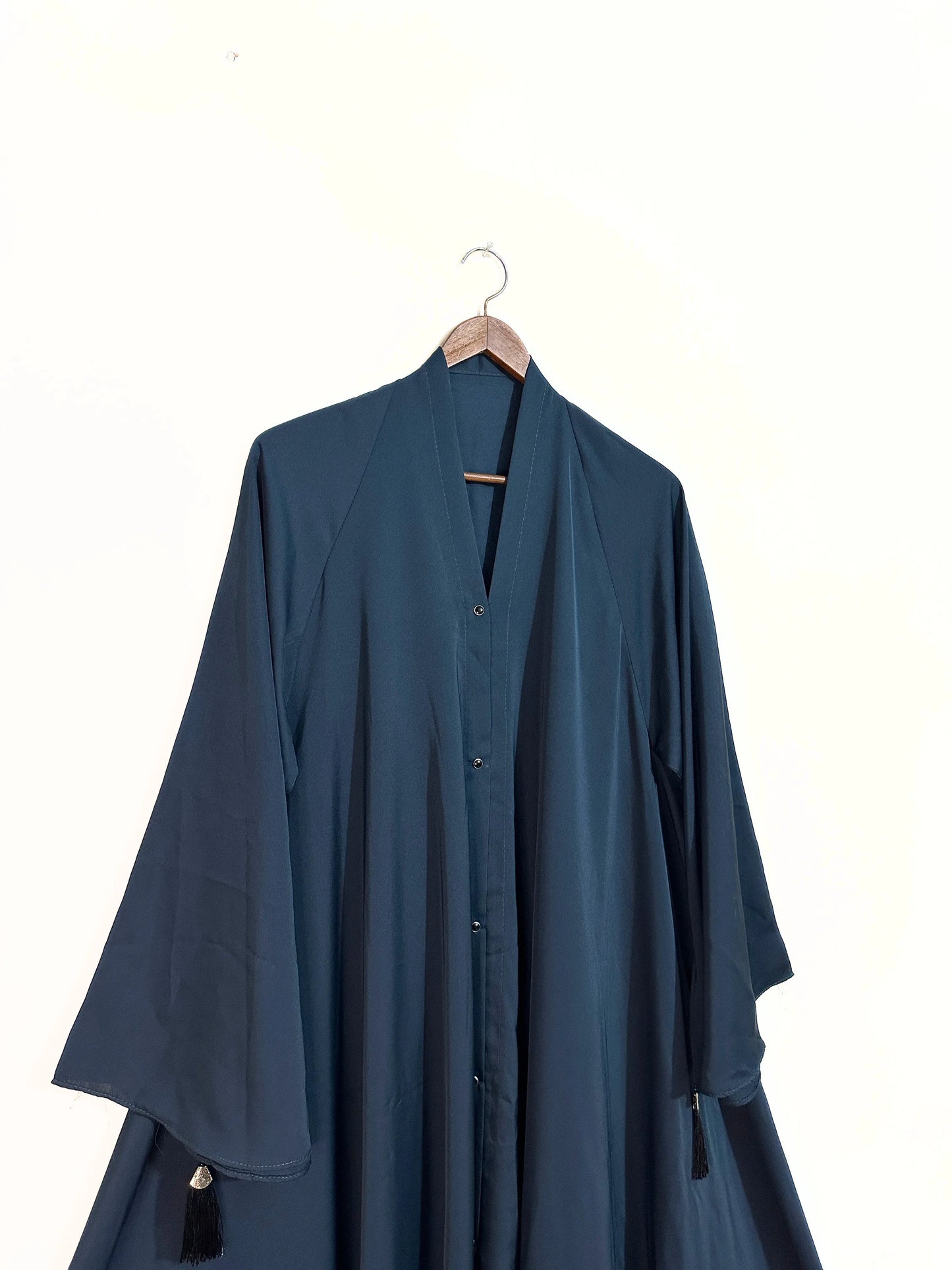 Zinc Front Open Long Flair Nidha Abaya