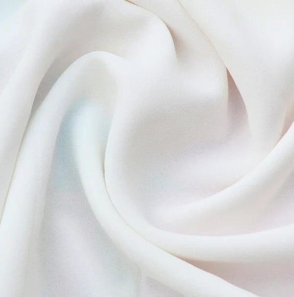 Georgette Chiffon White Hijab
