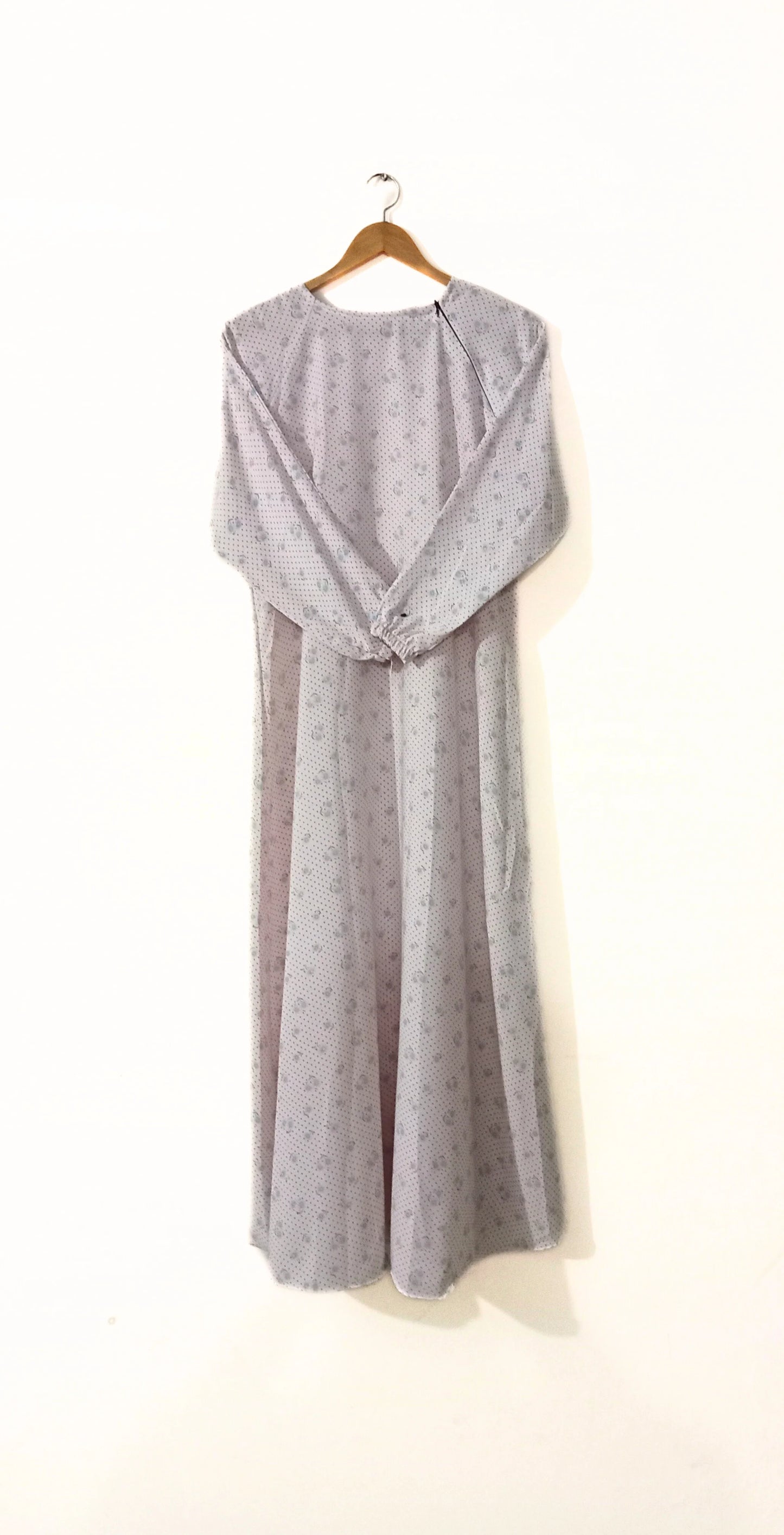 Misty Petal Maxi Abaya