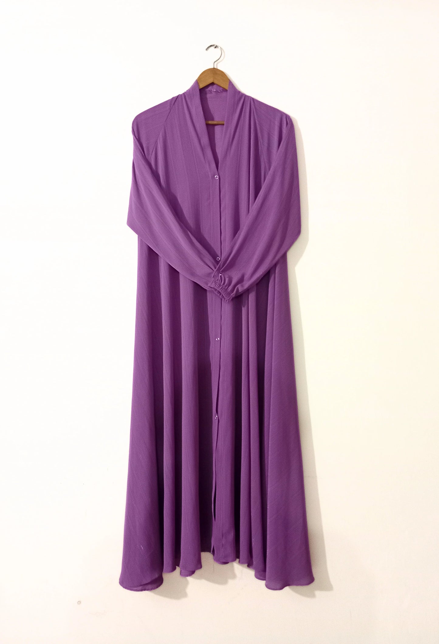 Purple Lilac Zarri Abaya