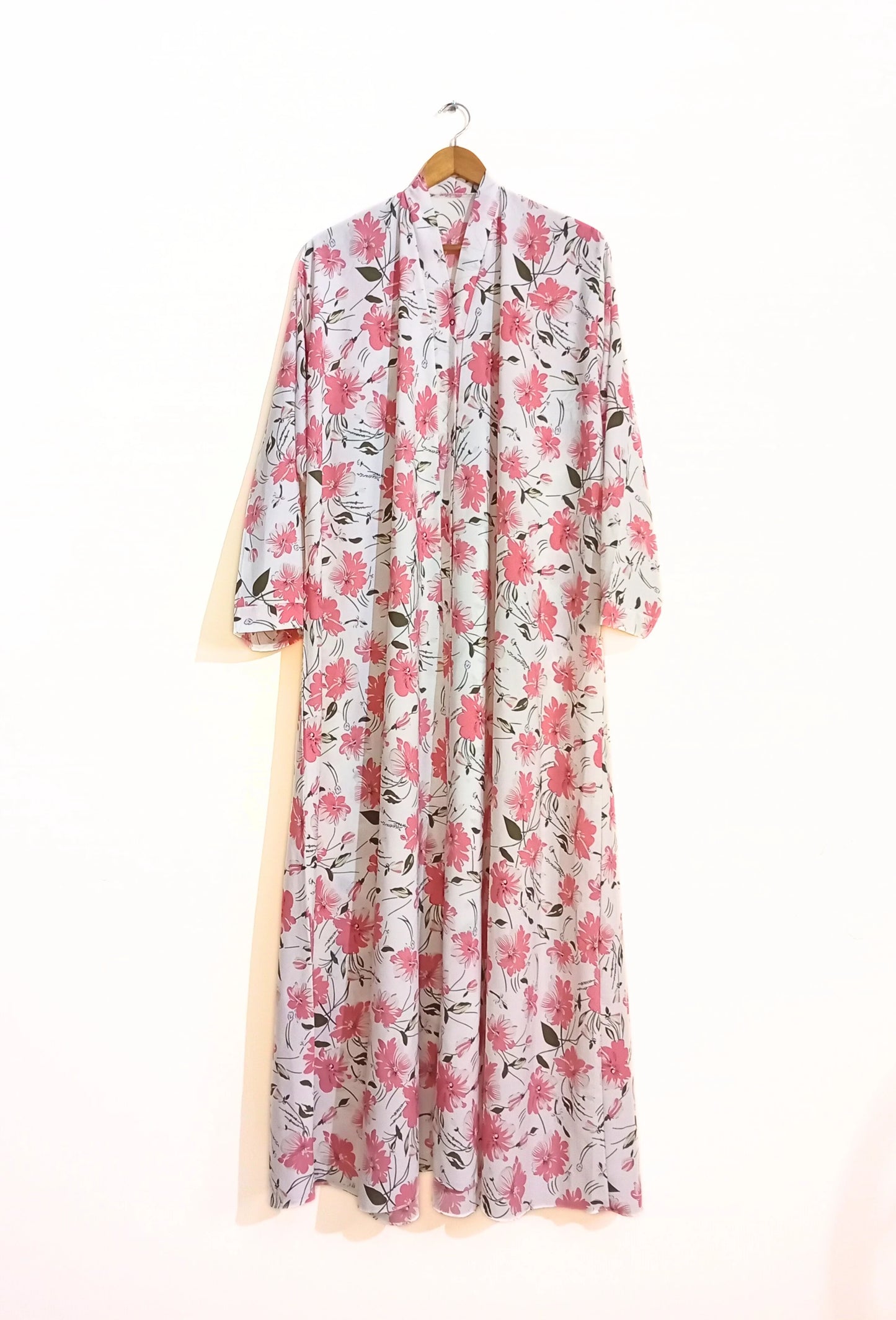 Cherry Whisper Front Open Abaya