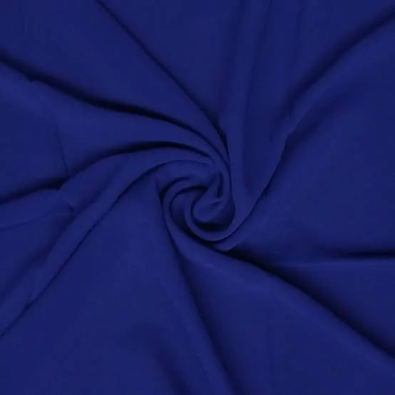 Georgette Chiffon Dark Blue Hijab