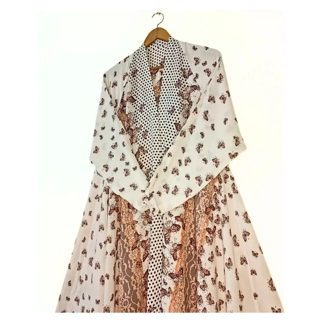 Printed Long Flair Abayas