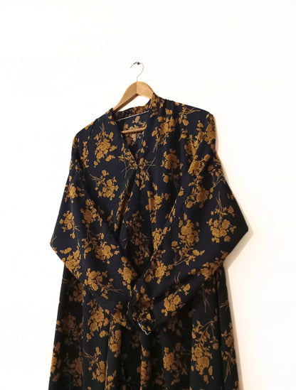 Nightfall Garden Long Flair Abaya