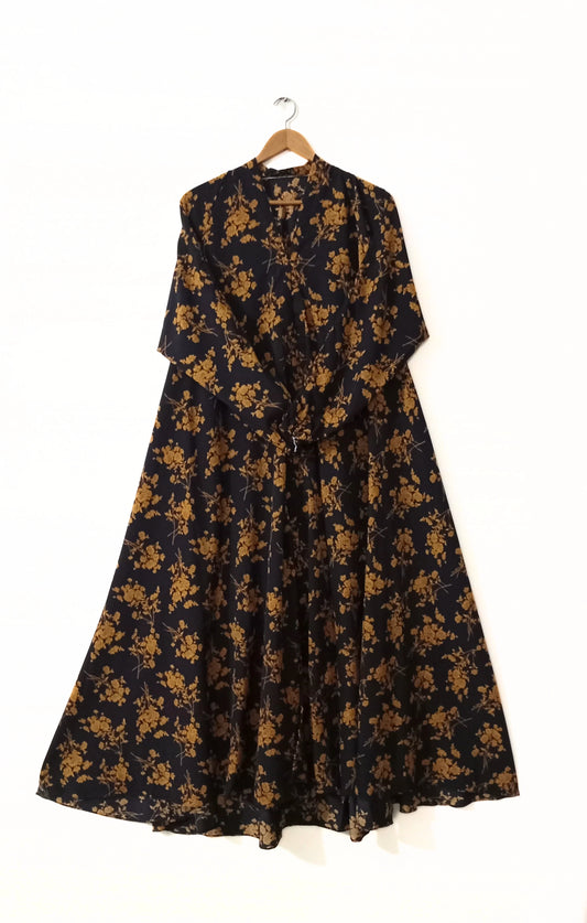 Nightfall Garden Long Flair Abaya