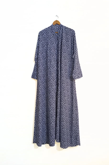 Summer Bloom Front Open Abaya