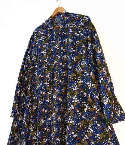 Dark Orchid Front Open Long Flair Abaya
