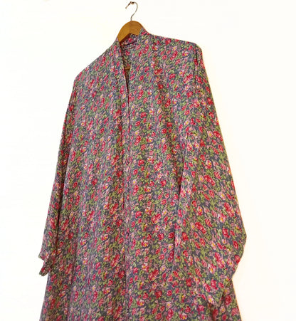 Rosewood Front Open Abaya