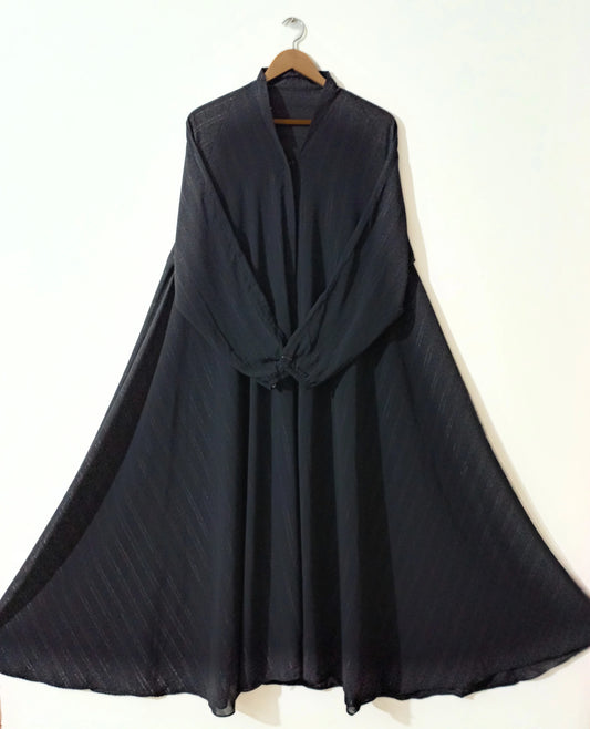 Black Zarri Abaya