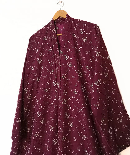 Moonberry Front Open Abaya