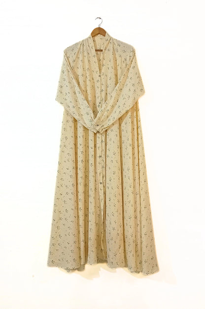 Buttercup Front Open Long Flair Abaya