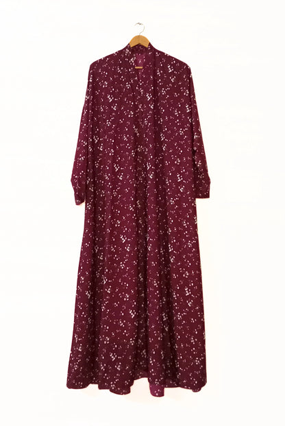 Moonberry Front Open Abaya