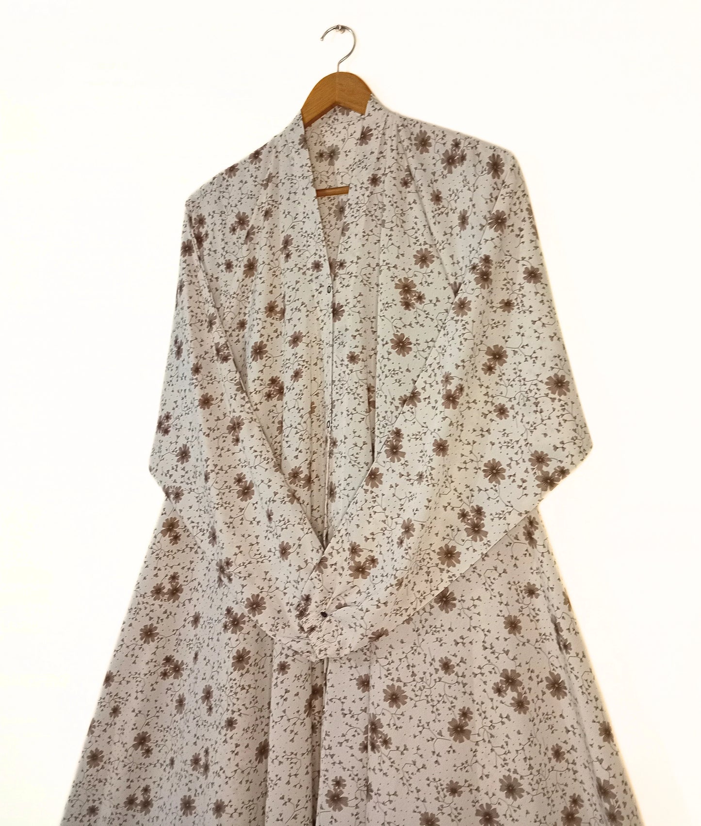 Whispering Meadow Front Open Long Flair Abaya