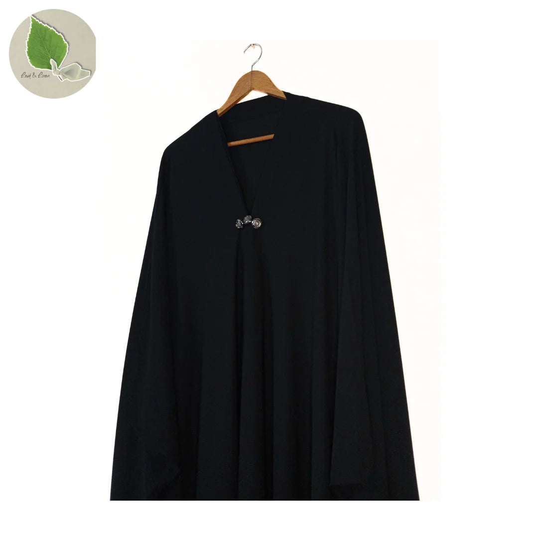 Inara-Black Butterfly Manjan Abaya