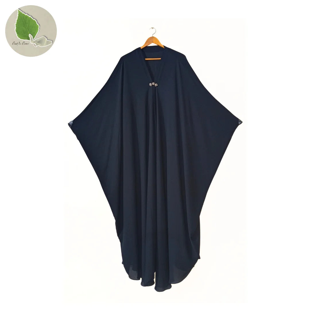 Inara-Black Butterfly Manjan Abaya