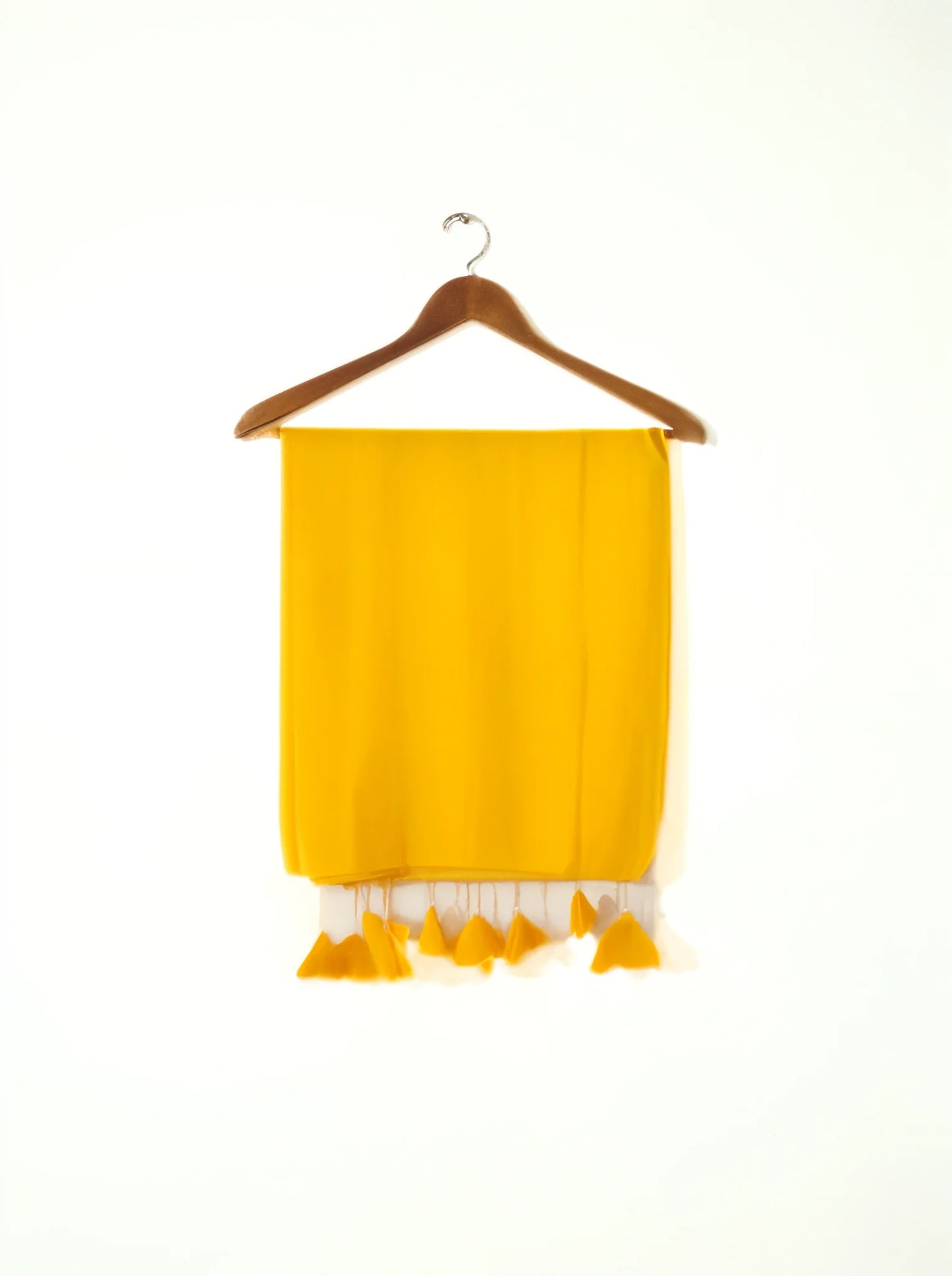 Georgette Chiffon Yellow Hijab