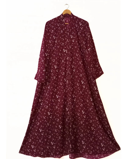 Moonberry Front Open Abaya