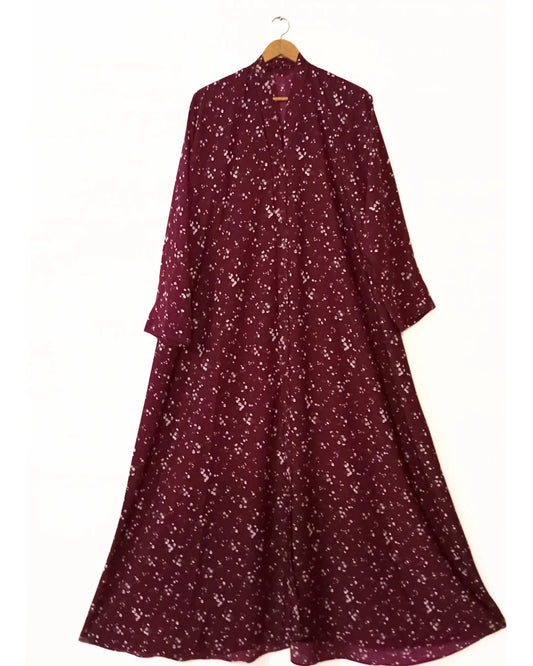 Moonberry Front Open Abaya