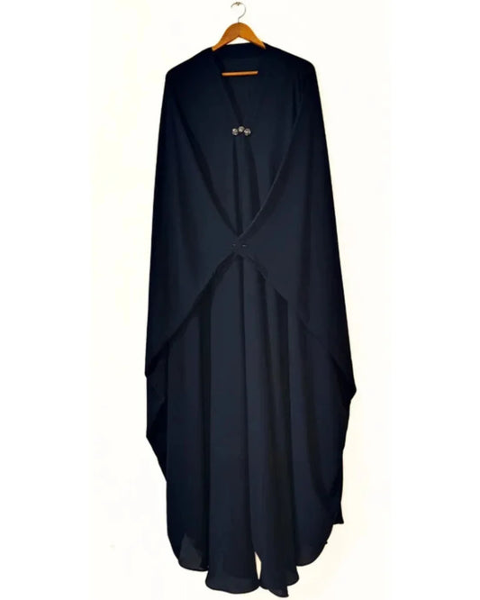 Inara-Black Butterfly Manjan Abaya