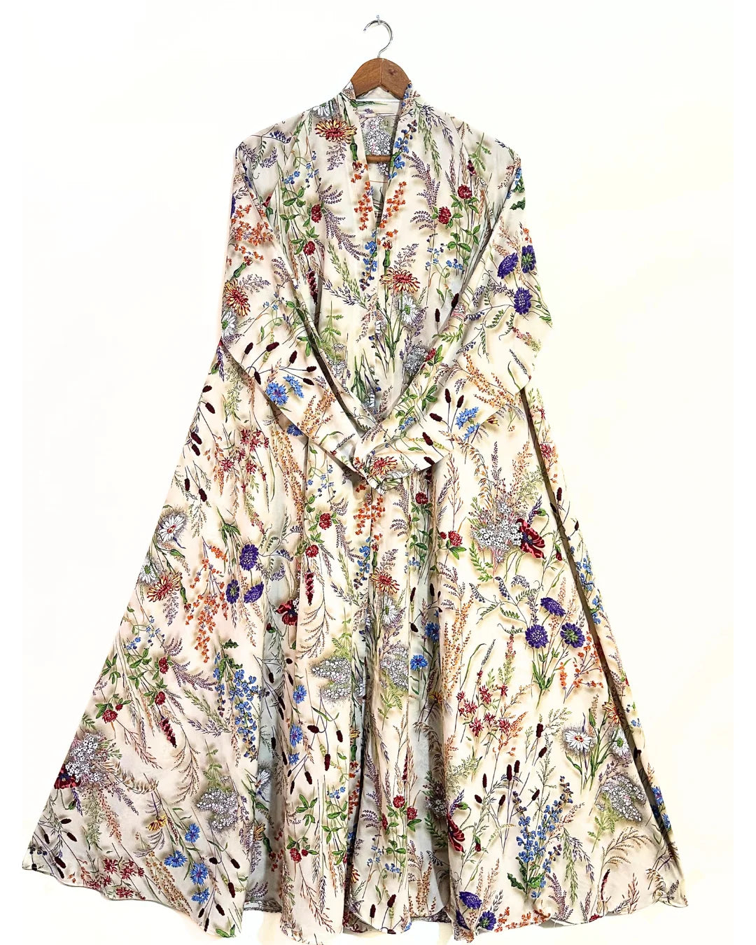 Wild Meadow Front Open Long Flair Abaya