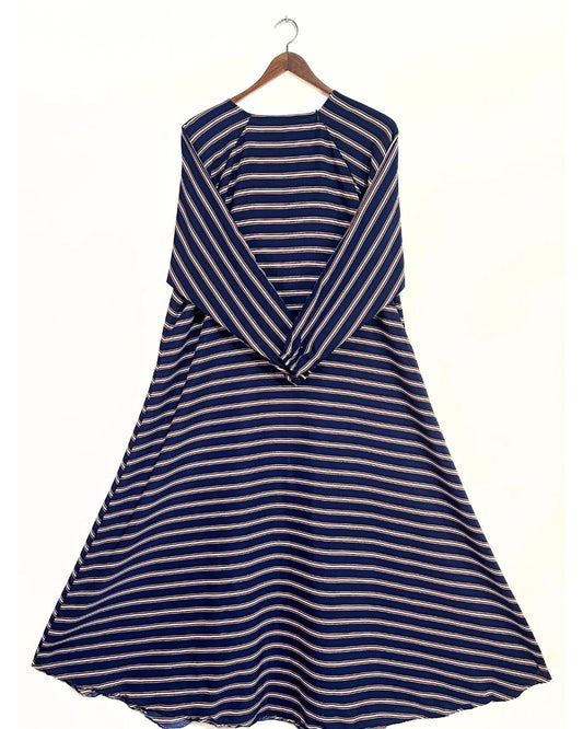 Night Stripes Maxi Style Abaya