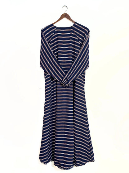 Night Stripes Maxi Style Abaya