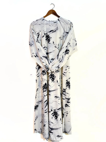 Inky Flora Maxi Style Abaya