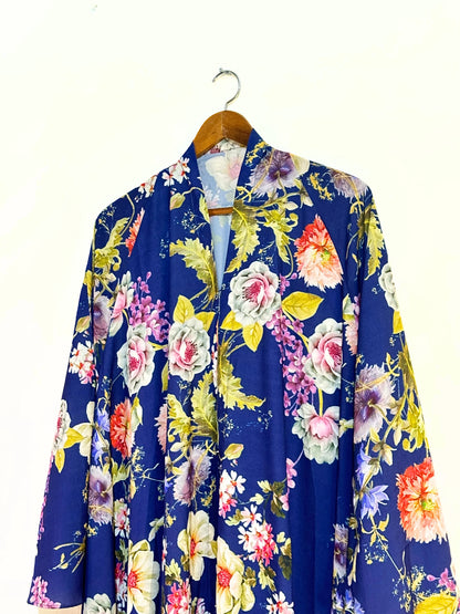 Nature's Grace Front Open Long Flair Abaya