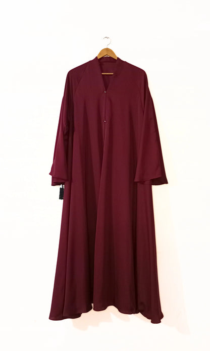 Maroon Nidha Abaya