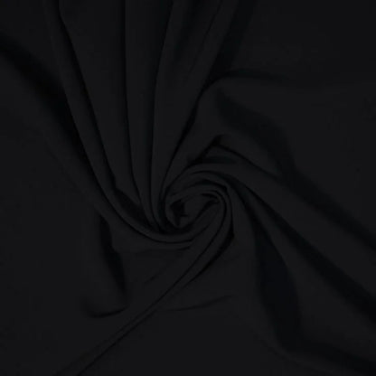 Georgette Chiffon Black Hijab
