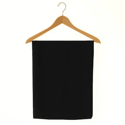 Georgette Chiffon Black Hijab