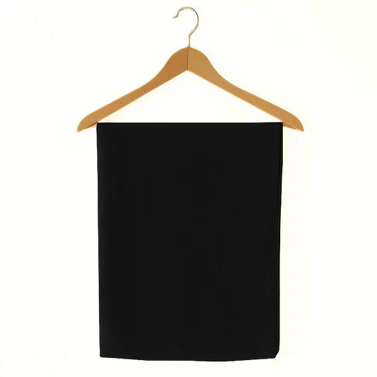 Georgette Chiffon Black Hijab