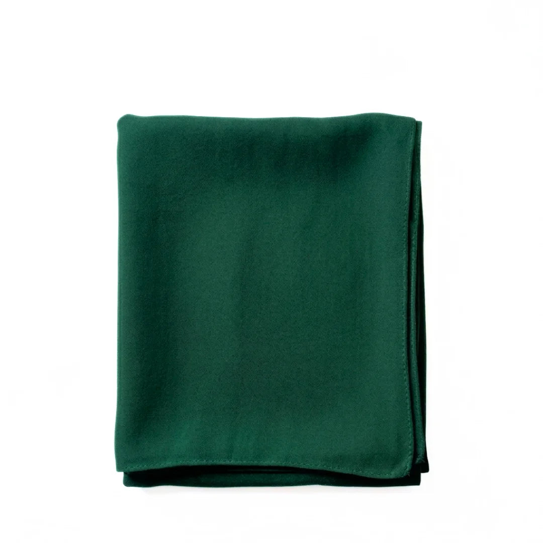 Georgette Chiffon Bottle Green Hijab