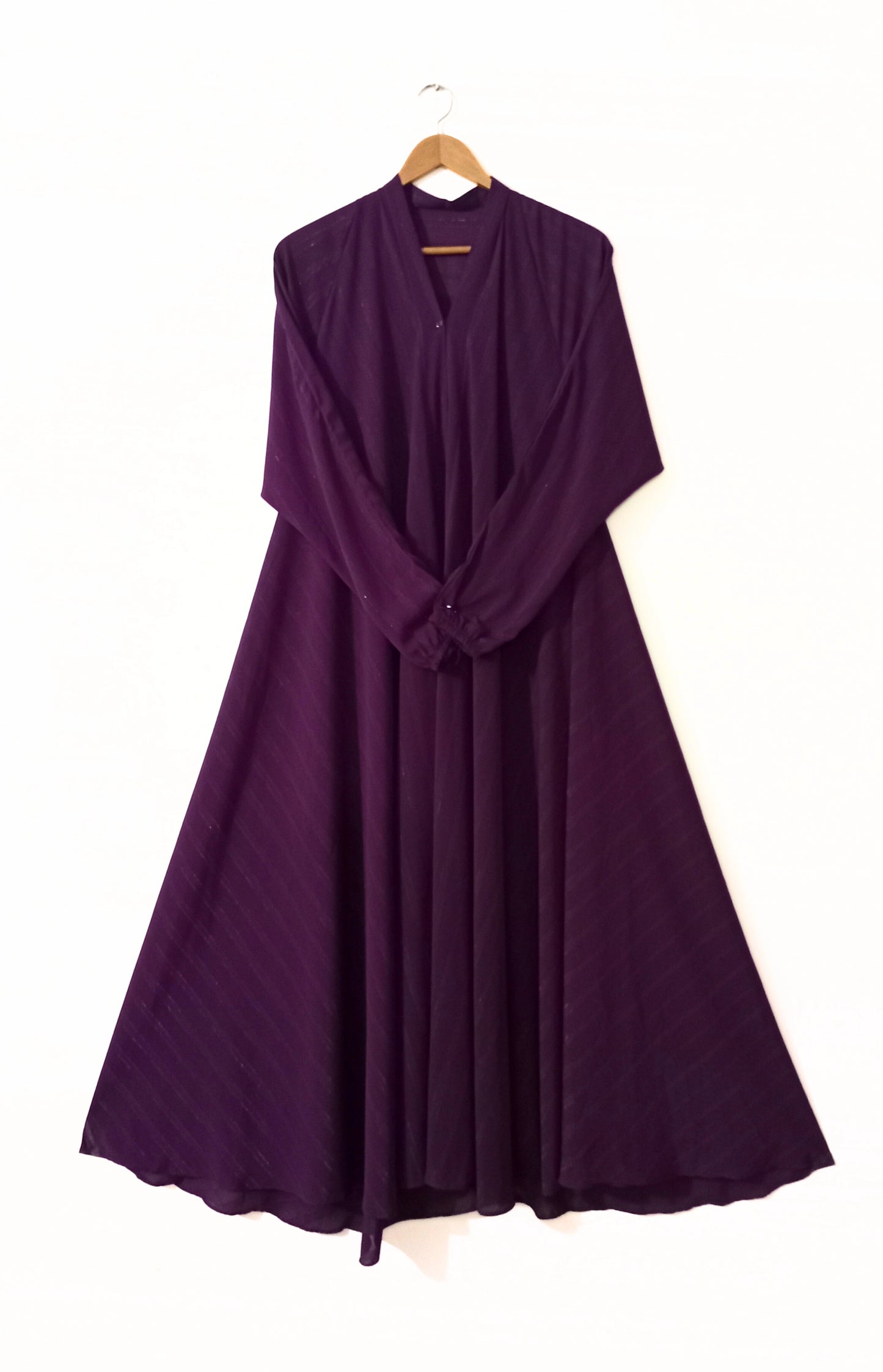 Deep Purple Zarri Abaya