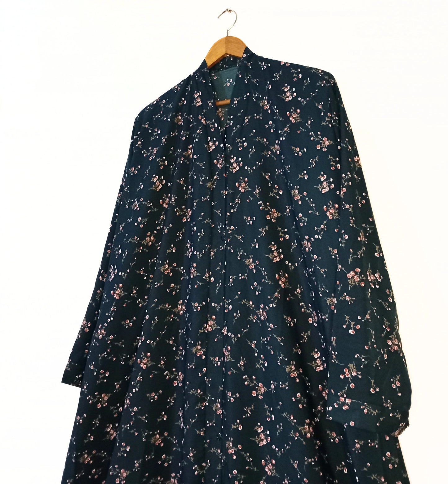 Dusky Garden Front Open Abaya