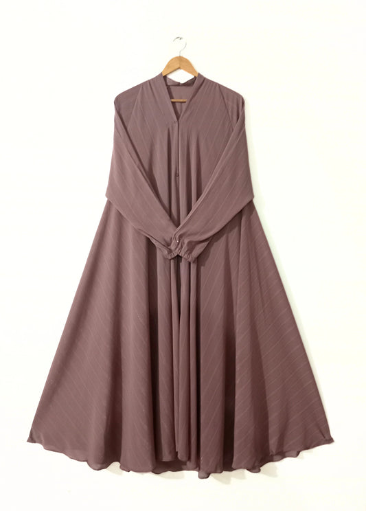 Light Brown Zarri Abaya
