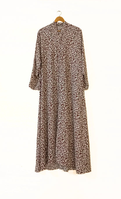 Wild Blossom Front Open Abaya