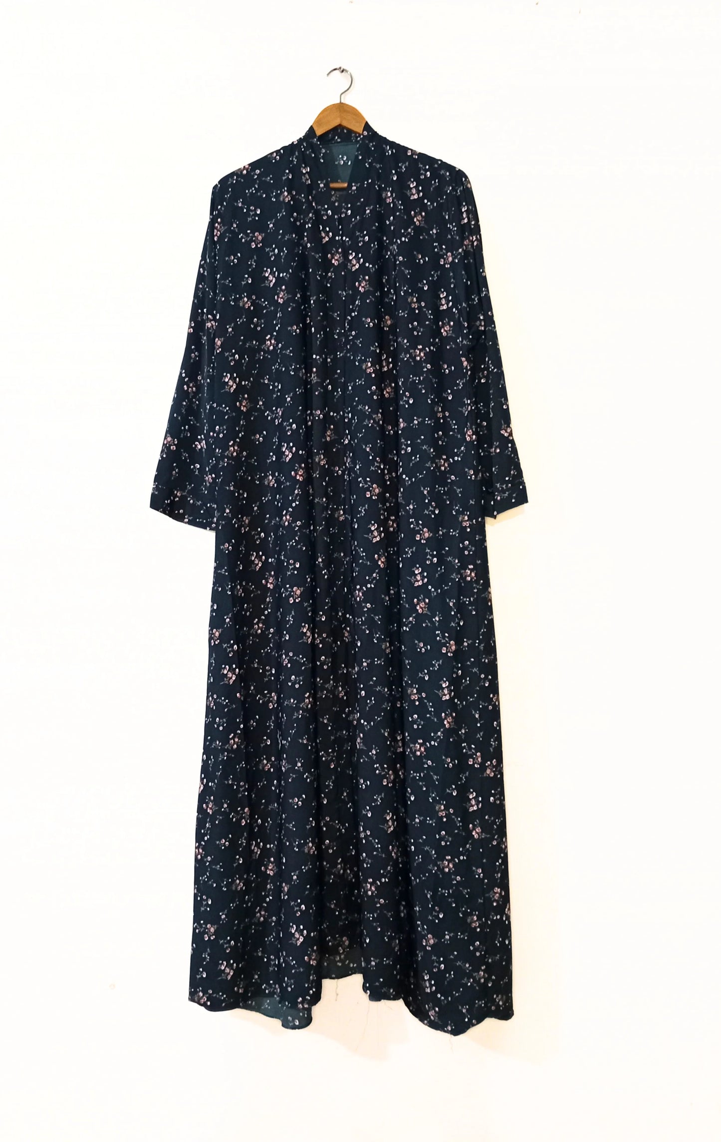 Dusky Garden Front Open Abaya