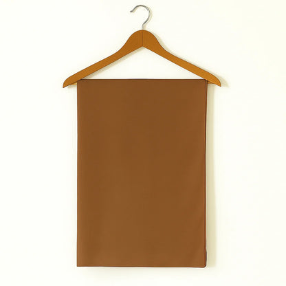Georgette Chiffon Light Brown Hijab