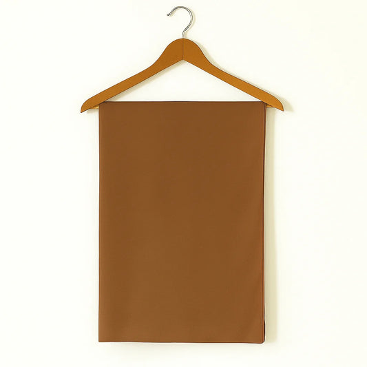 Georgette Chiffon Light Brown Hijab