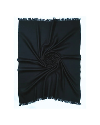 Turkish Lawn Hijab- Black