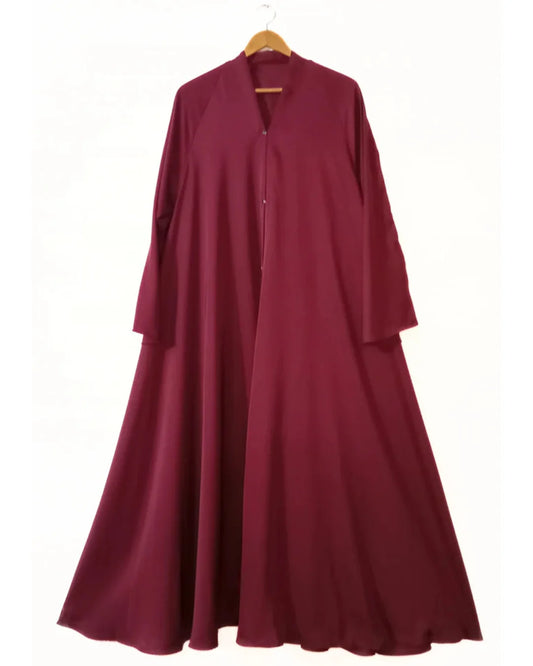 Maroon Nidha Abaya