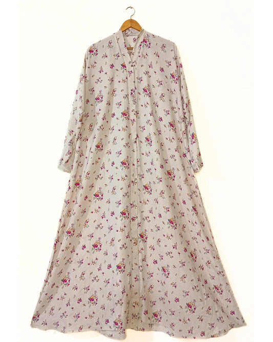 Spring Medow Front Open Abaya